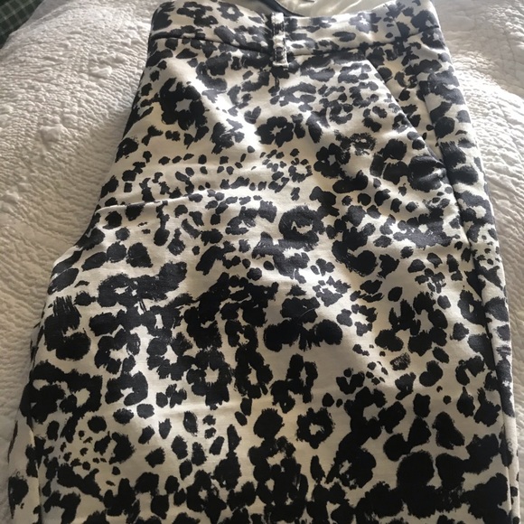 J Crew Snow Leopard Favorite Fit Pants - Picture 4 of 5